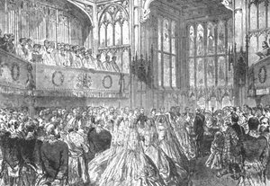 The Marriage of Princess Helena with Prince Christian of Schleswig-Holstein
