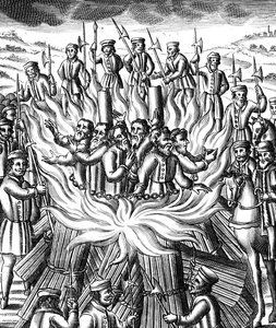 The Martyrdom of Six Men at Brainford, 1558