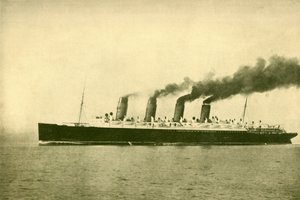 The Mauretania Cunard Line, 30,696 Tons, c1930 by Unbekannt