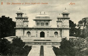 The Mausoleum of Prince Itmad-ood-Dowlah, Agra by Unbekannt