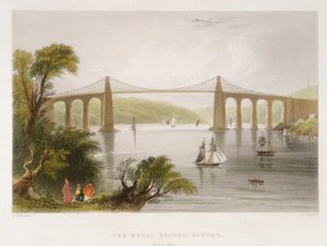 The Menai Bridge, Bangor North Wales