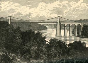 The Menai Suspension Bridge