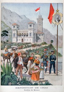 The Monaco Pavilion at the Universal Exhibition of 1900, Paris