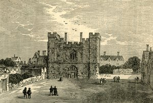 The Monastery of St. John of Jerusalem, Clerkenwell - The Gate from the West