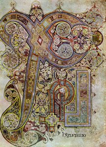 The Monogram Page, 800 AD, 20th century by Unbekannt