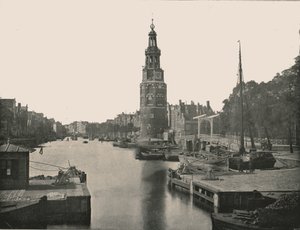 The Montelbaanstoren, Amsterdam, Netherlands, 1895 by Unbekannt
