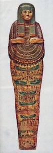 The Mummy Case of a Priestess of Ammon-Ra Dating from 1600 BC by Unbekannt