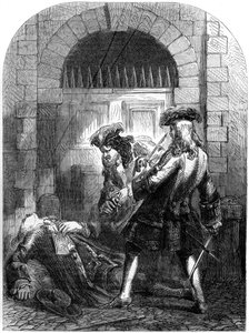 The Murder of the Actor William Mountford by Unbekannt