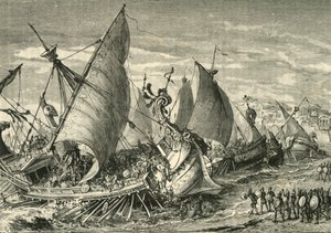 The Naval Battle in the Harbour of Syracuse, 1890