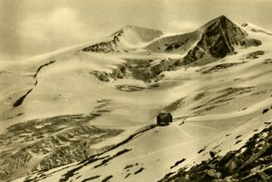 The Neue Prager Hütte, Großvenediger mountain, Tyrol, Austria, c1935 by Unbekannt