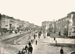 The Nevski Prospect, St Petersburg, Russia, 1895