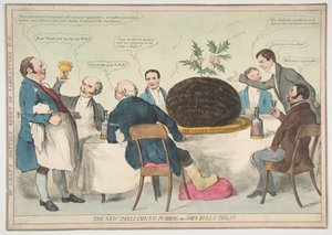 The New Parliament Pudding or John Bull