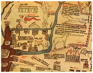 The Nile Delta, Egypt, c1280 by Unbekannt