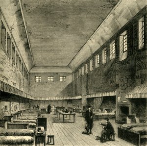 The Old Dormitory in 1840 by Unbekannt