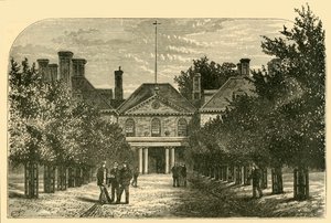 The Old House, from the Court by Unbekannt