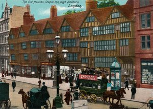 The Old Houses, Staple Inn, High Holborn, London