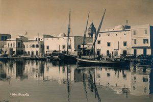The Old Port of Bizerta, Tunisia by Unbekannt