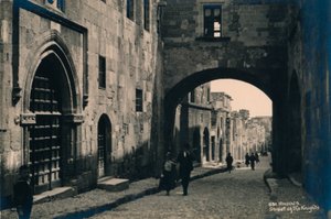 The Old Town of Rhodes, Greece by Unbekannt