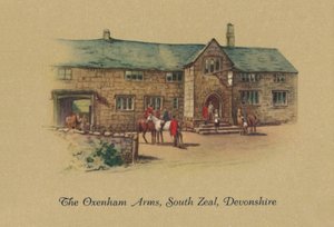 The Oxenham Arms, South Zeal, Devonshire by Unbekannt