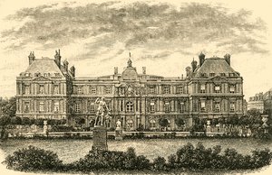 The Palais De Luxembourg, Paris, 1890