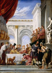 The Parable of Lazarus and the Rich Man by Unbekannt