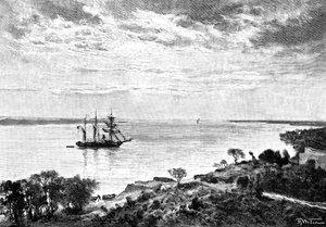The Parana River, South America, 1895