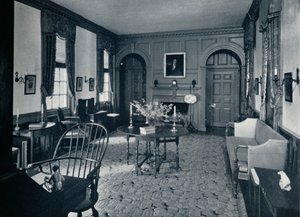 The Parlour of the Raleigh Tavern by Unbekannt