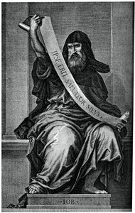 The Patriarch Job, 15th century, 1870 by Unbekannt