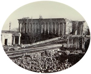 The Peter and Paul Cathedral in Sevastopol after the Crimean War, Crimea by Unbekannt