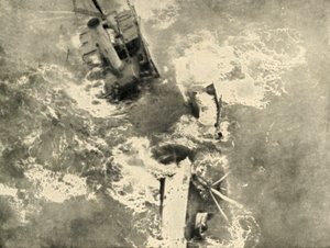 The Pirates Work: Steamer Breaking Up by Unbekannt