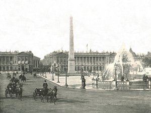 The Place de la Concorde, Paris, France