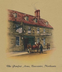 The Pomfret Arms, Towcester, Northants, 1939 by Unbekannt