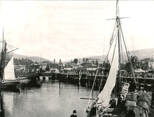 The Port of Hobart, Tasmania, Australia by Unbekannt