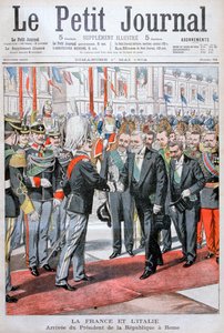The President of the Republic of France in Rome