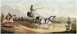 The Prince Regent Driving Mrs Q on the Road to Brighton