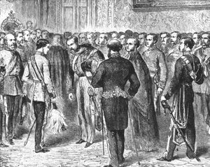 The Prince of Wales Holding his First Levee, February 18, 1863