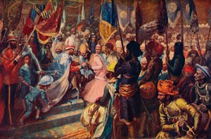 The Prince of Wales in India by Unbekannt