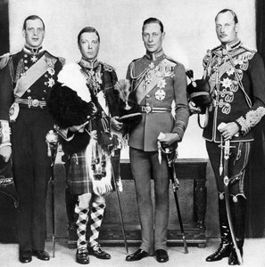 The Prince of Wales with His Brothers