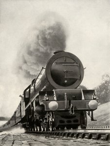 The Princess Royal, a 4-6-2 Type Express Engine on the L.M.S. System, 1935
