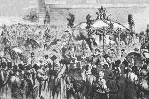 The Procession to Westminster, January 31, 1856