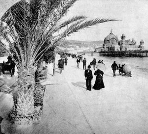 The Promenade des Anglais, Nice, France by Unbekannt