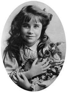The Queen Mother at Seven Years Old by Unbekannt