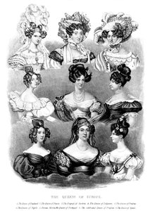 The Queens of Europe by Unbekannt