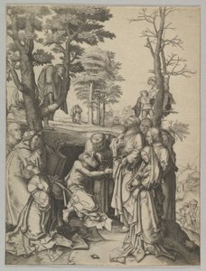The Raising of Lazarus by Unbekannt