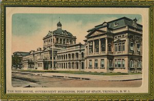 The Red House, Government Buildings, Port of Spain, Trinidad, early 20th century