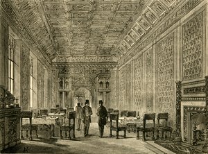 The Refreshment-Room of the House of Lords, 1881 by Unbekannt