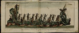The Regatta in Venice in Honor of Prince Edward, Duke of York by Unbekannt