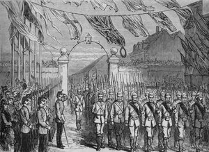 The Return of the Troops from Ashantee