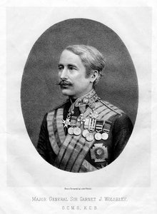 The Right Honourable Garnet Joseph Wolseley, British Field Marshal, 1880 by Unbekannt