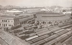 The Rio de Janeiro Terminus of the Central Railway of Brazil by Unbekannt